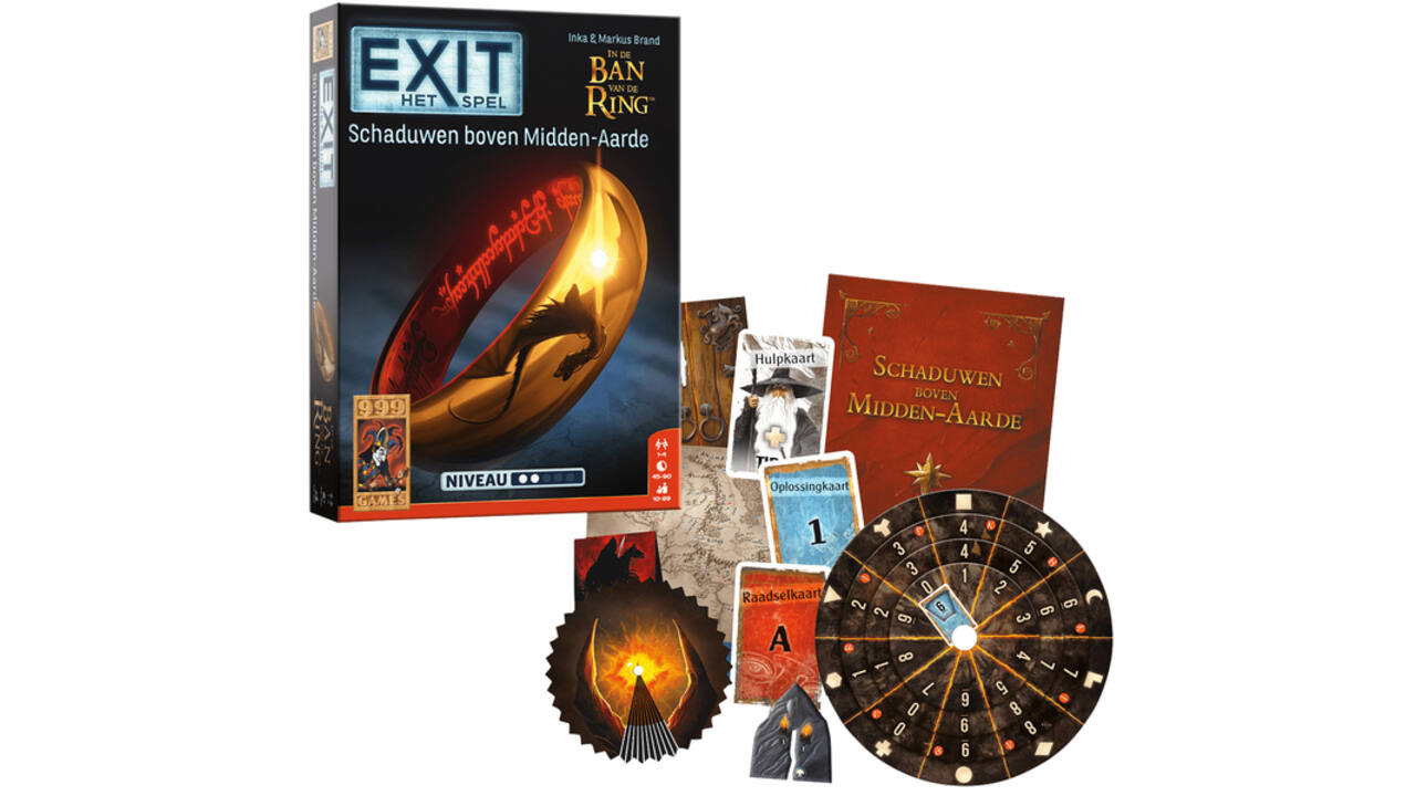 Spel EXIT -Schaduwen boven Midden-Aarde Breinbreker