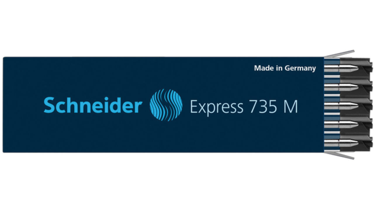 Balpenvulling Schneider 735 Express medium zwart