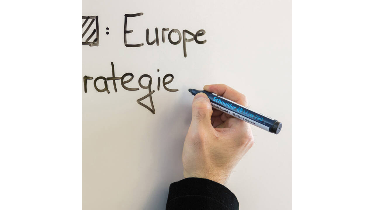 Viltstift Schneider Maxx 290 whiteboard rond 2-3mm assorti doos à 3+1 gratis