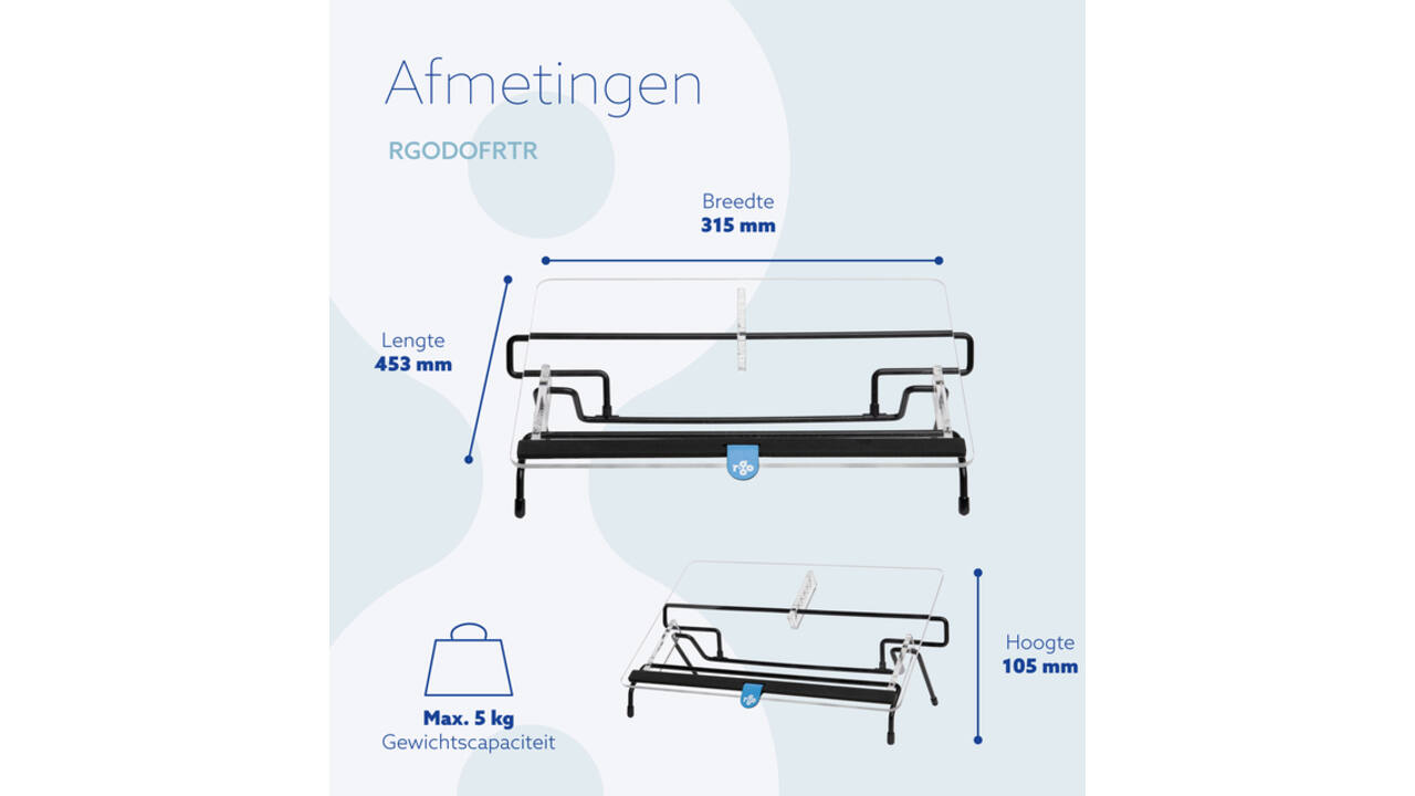 Documenthouder R-Go Flex Read Verstelbaar