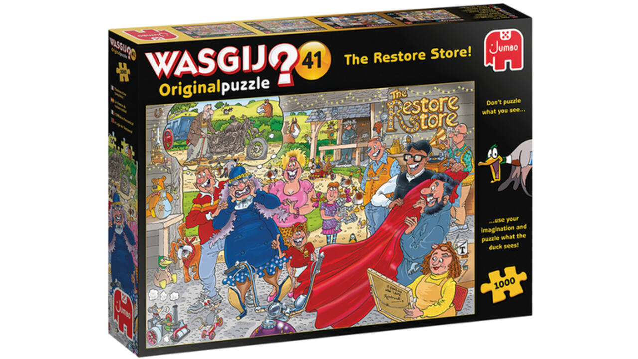 Puzzel Wasgij Original 41 Motormake-Over 1000st