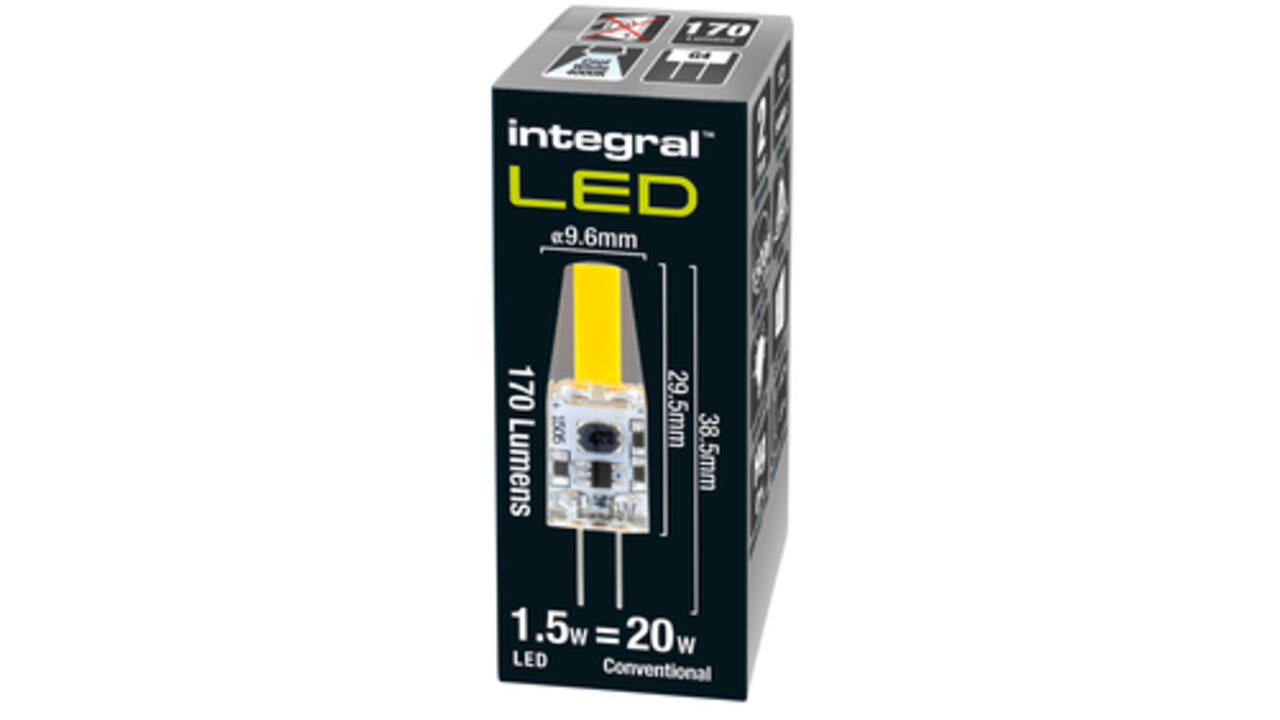 Ledlamp Integral G4 4000K koel wit 1.5W 170lumen