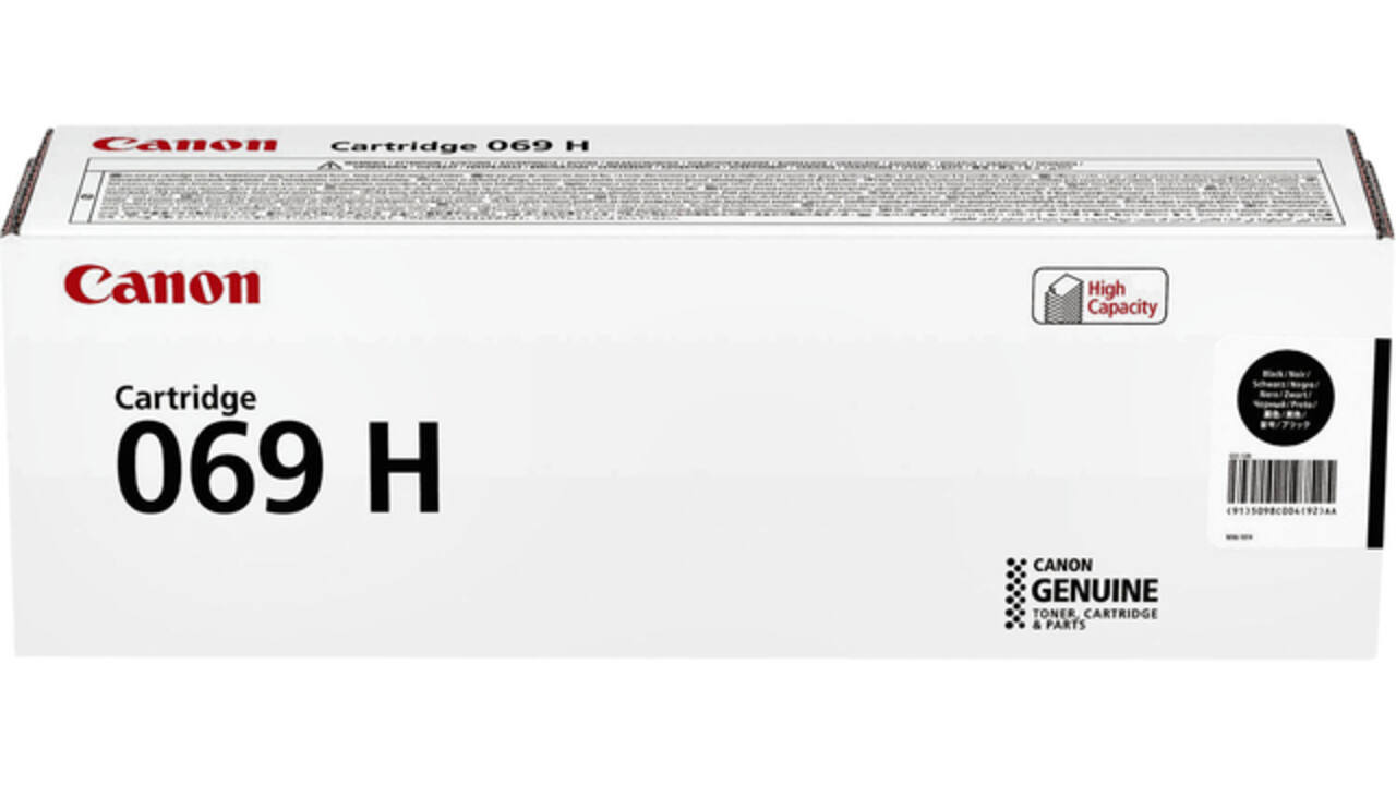 Tonercartridge Canon 069H zwart