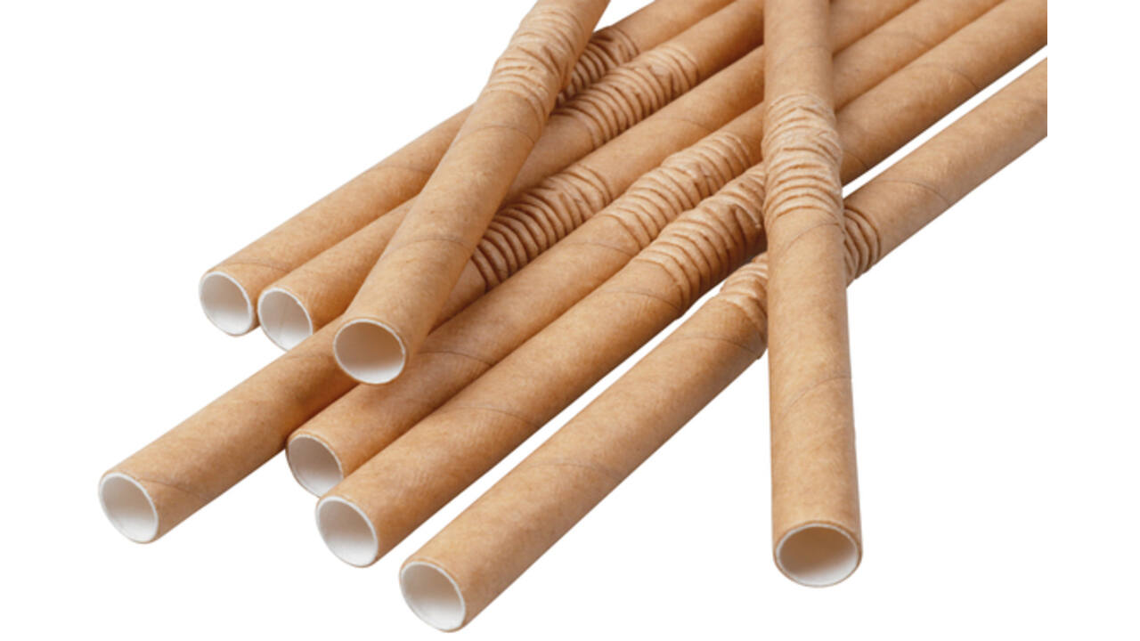 Drinkrietje IEZZY karton buigbaar 6x240mm 100% fair 200 st bruin