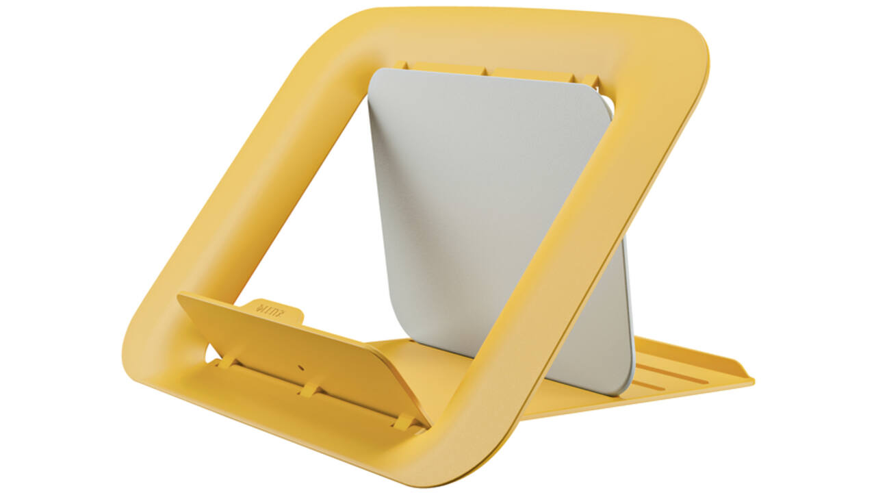 Laptopstandaard Leitz Ergo Cosy geel
