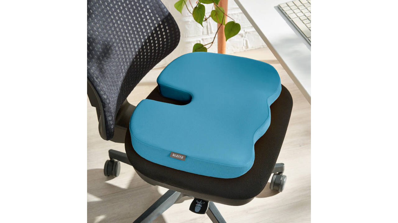 Stoelkussen Leitz Ergo Cosy blauw