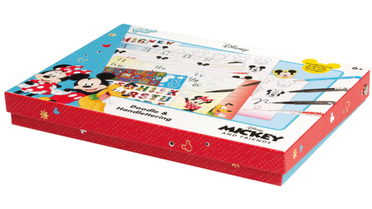 Handletterset Disney Mickey en Minnie