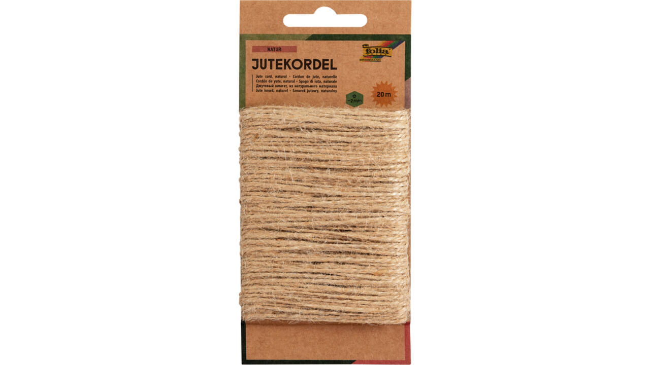 Touw jute Folia 20 meter naturel