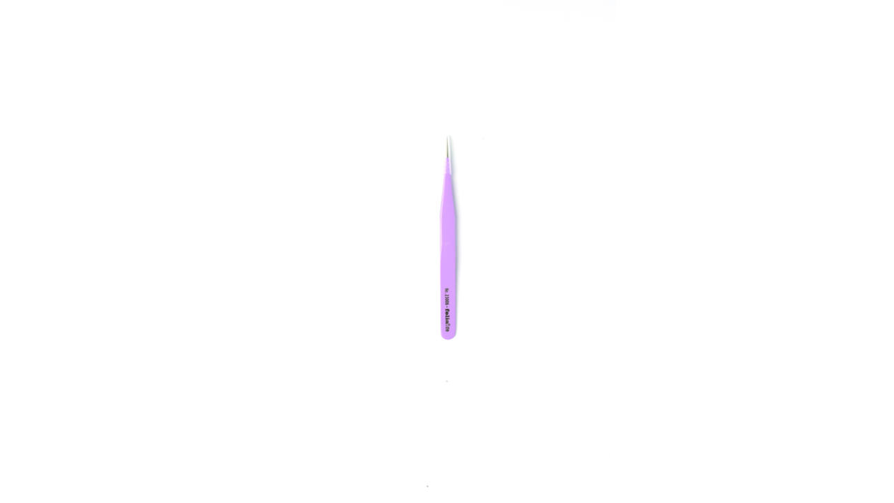 Pincet Folia 135mm roze