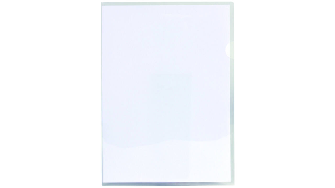 Insteekmap L-model Quantore A4 PP 0.14mm glad 25 stuks