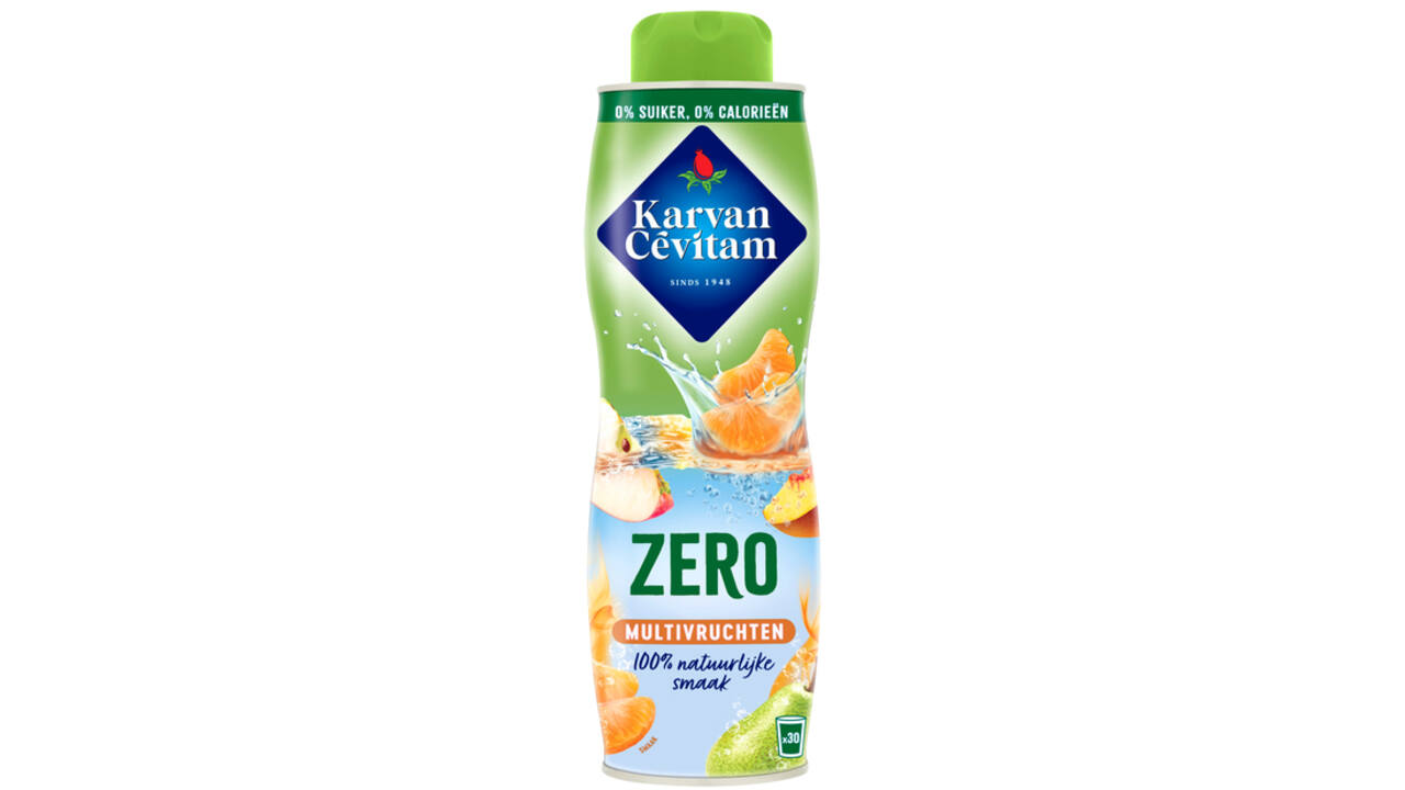 Siroop Karvan Cevitam multivruchten 0% suiker 600ml