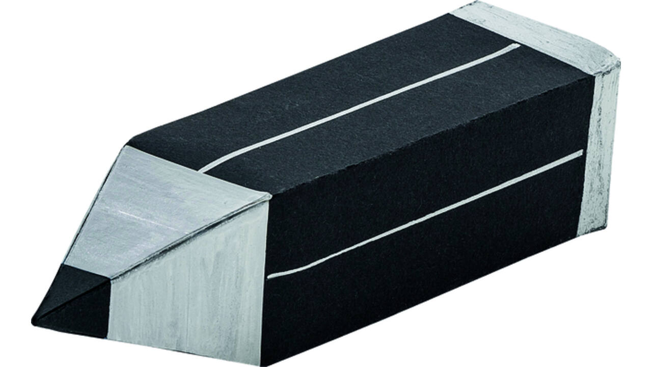 Fotokarton Folia 2-zijdig 50x70cm 300gr nr90 zwart