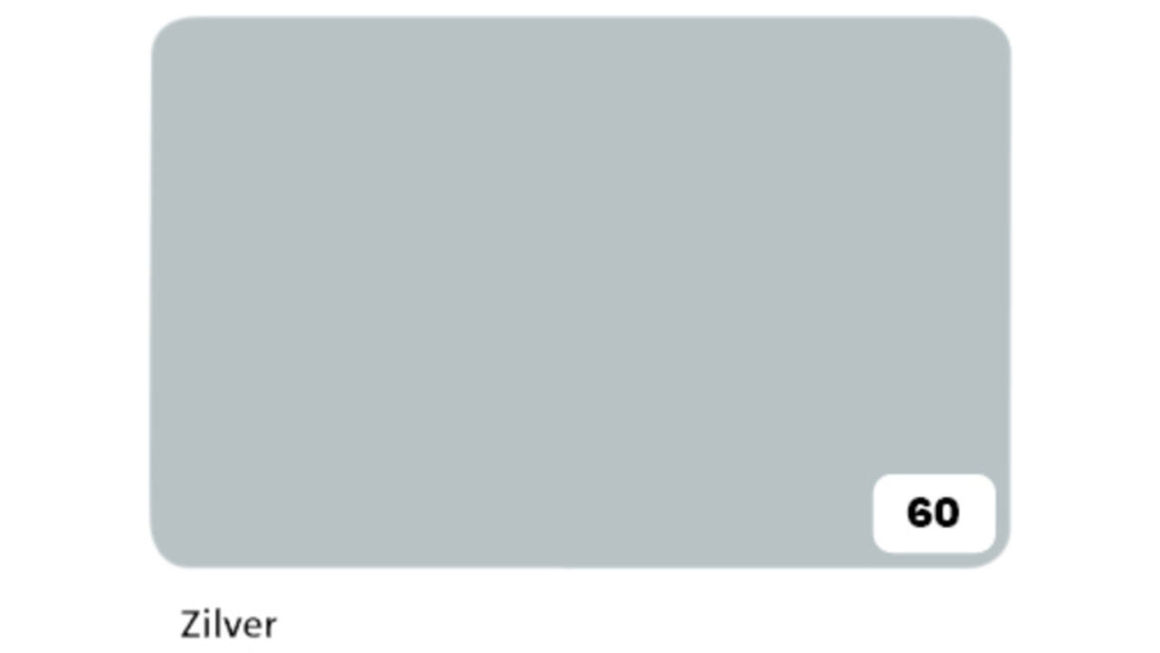 Fotokarton Folia 2-zijdig 50x70cm 300gr nr60 zilver