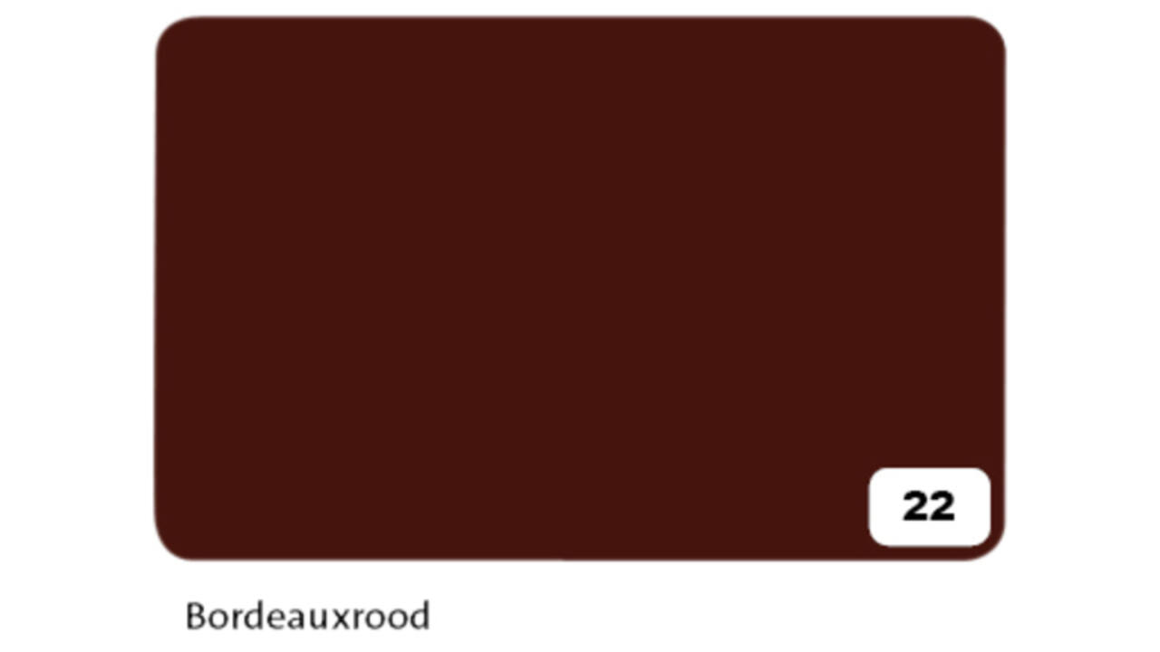 Fotokarton Folia 2-zijdig 50x70cm 300gr nr22 bordeaux rood