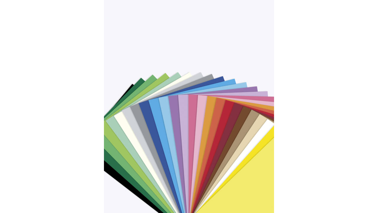 Fotokarton Folia 2-zijdig 50x70cm 300gr nr84 grijs