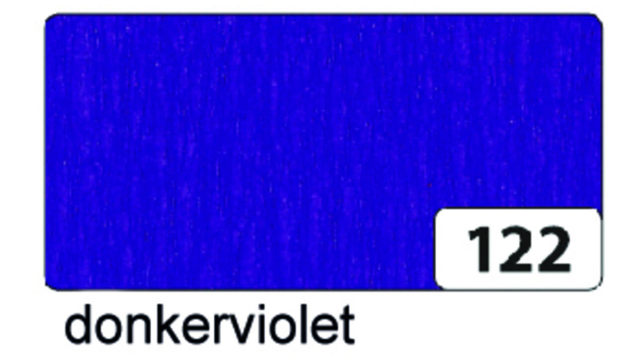 Crêpepapier Folia 250x50cm nr122 donker violet