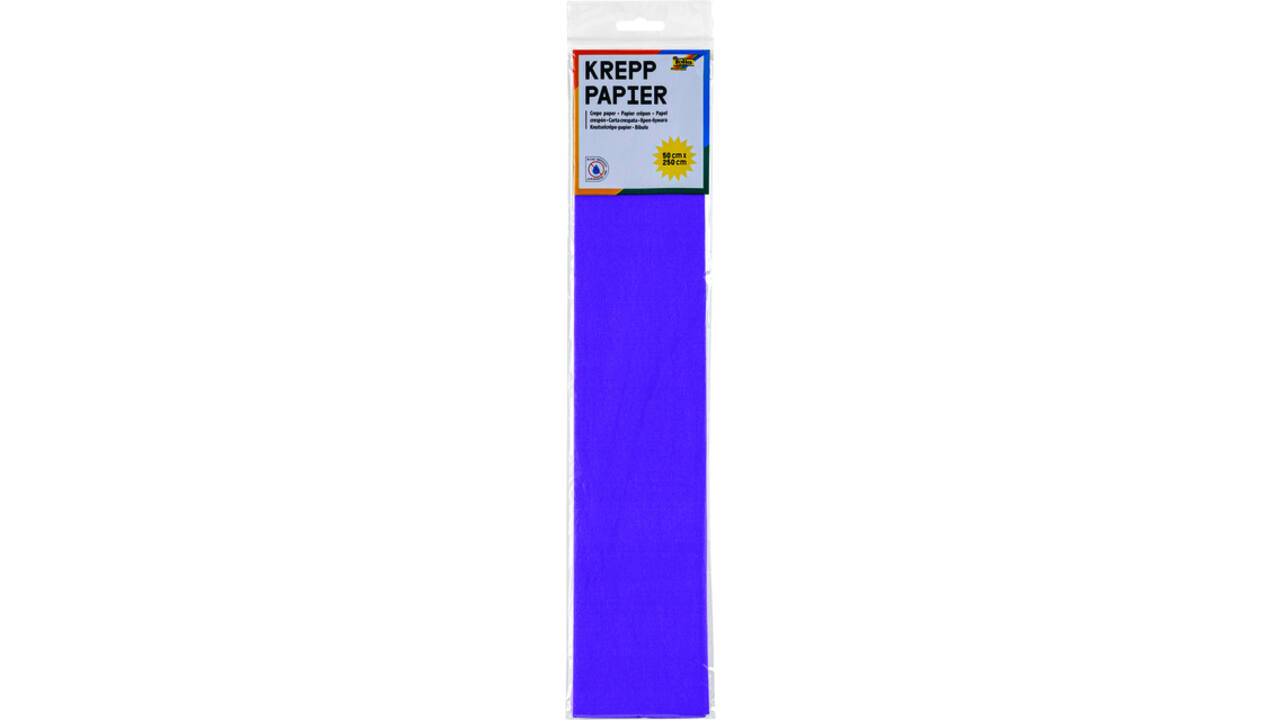 Crêpepapier Folia 250x50cm nr122 donker violet