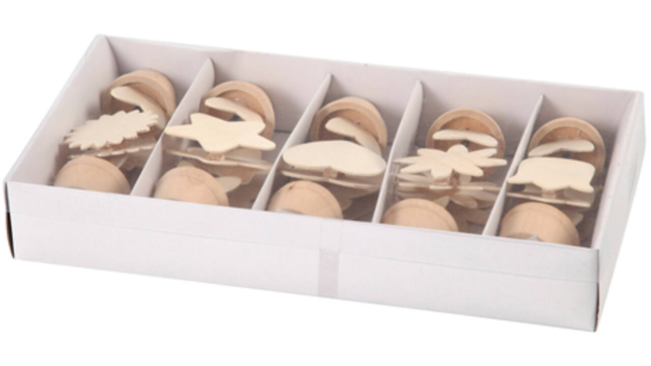 Memoclip Creativ Company 5 x 2 stuks assorti
