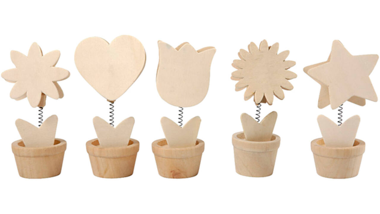 Memoclip Creativ Company 5 x 2 stuks assorti