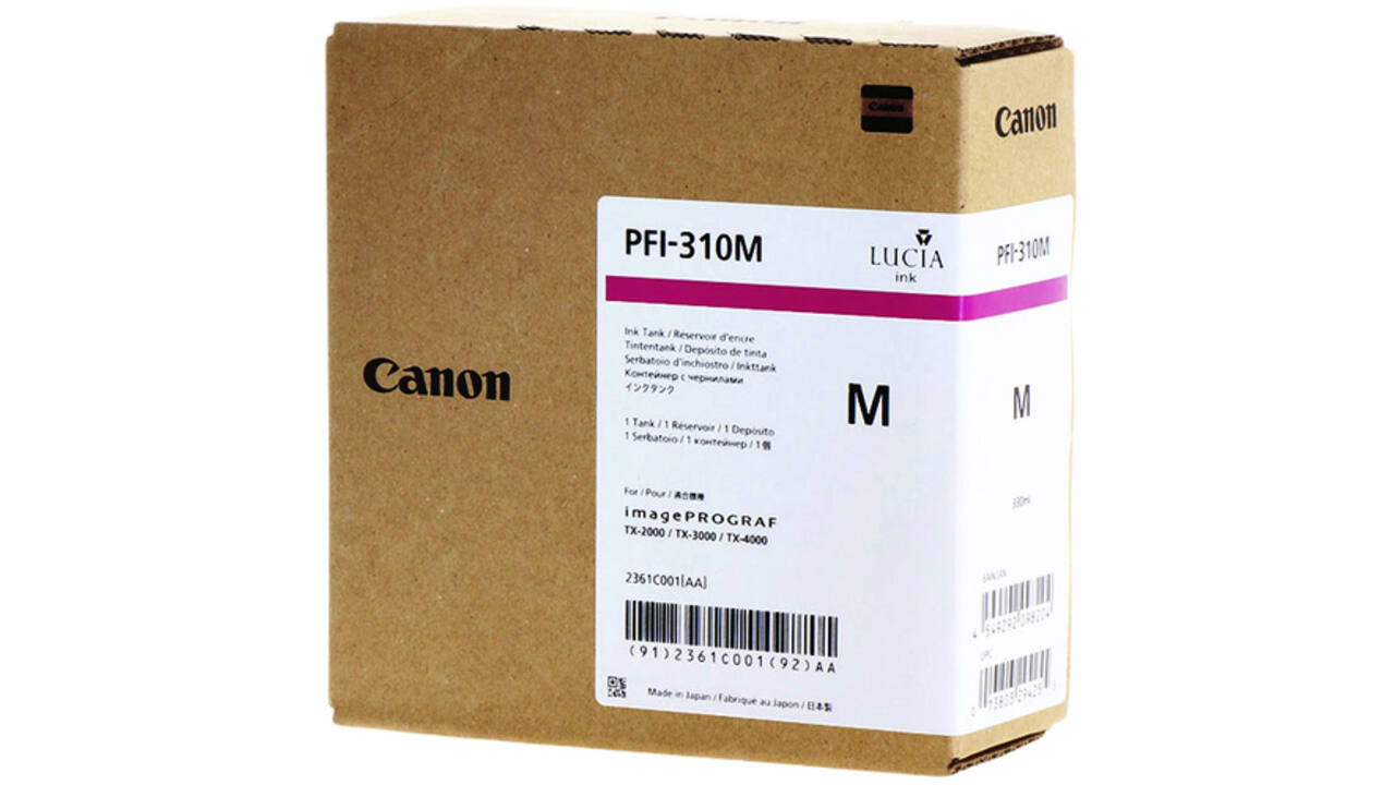 Inktcartridge Canon PFI-310 rood