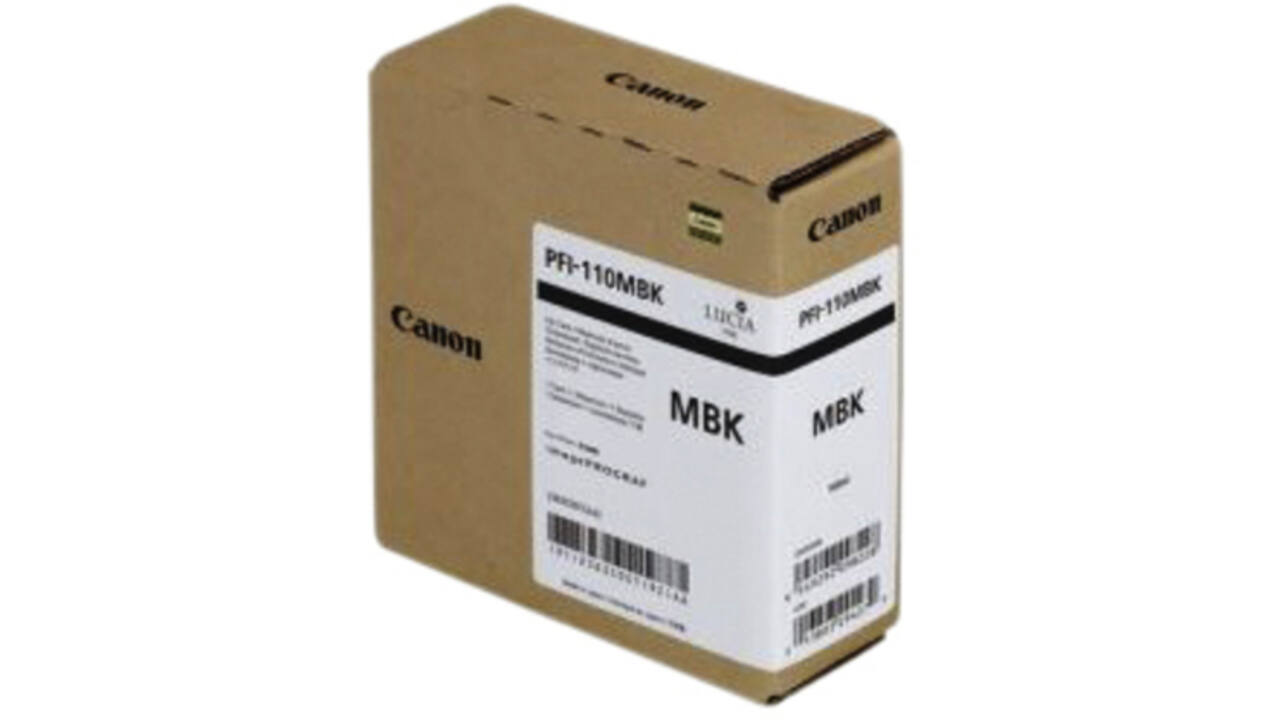Inktcartridge Canon PFI-110 mat zwart