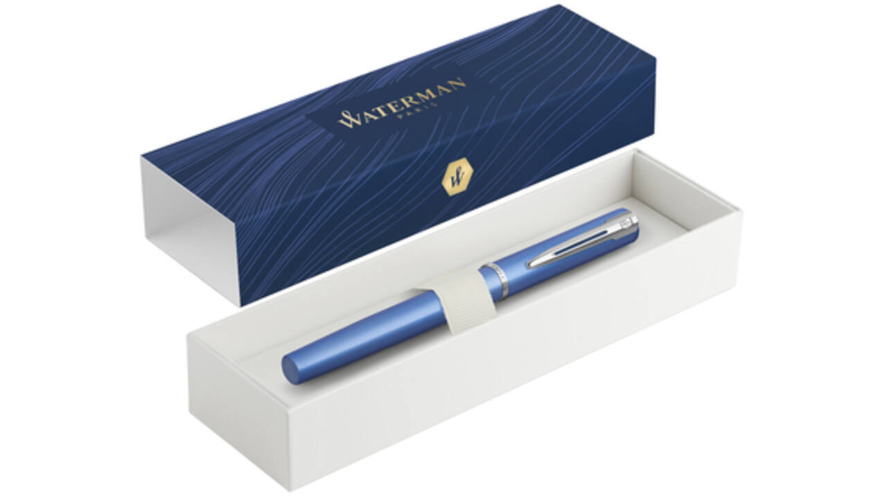 Vulpen Waterman Allure blue lacquer CT fijn