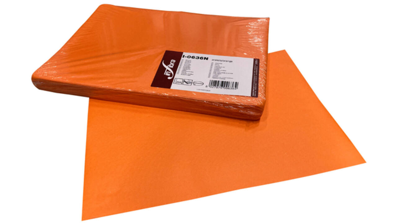 Placemats oranje Infibra 30x40cm 250vel