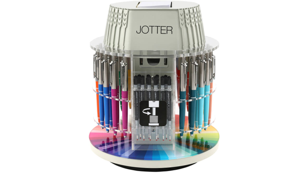 Display carrousel Parker Jotter leeg