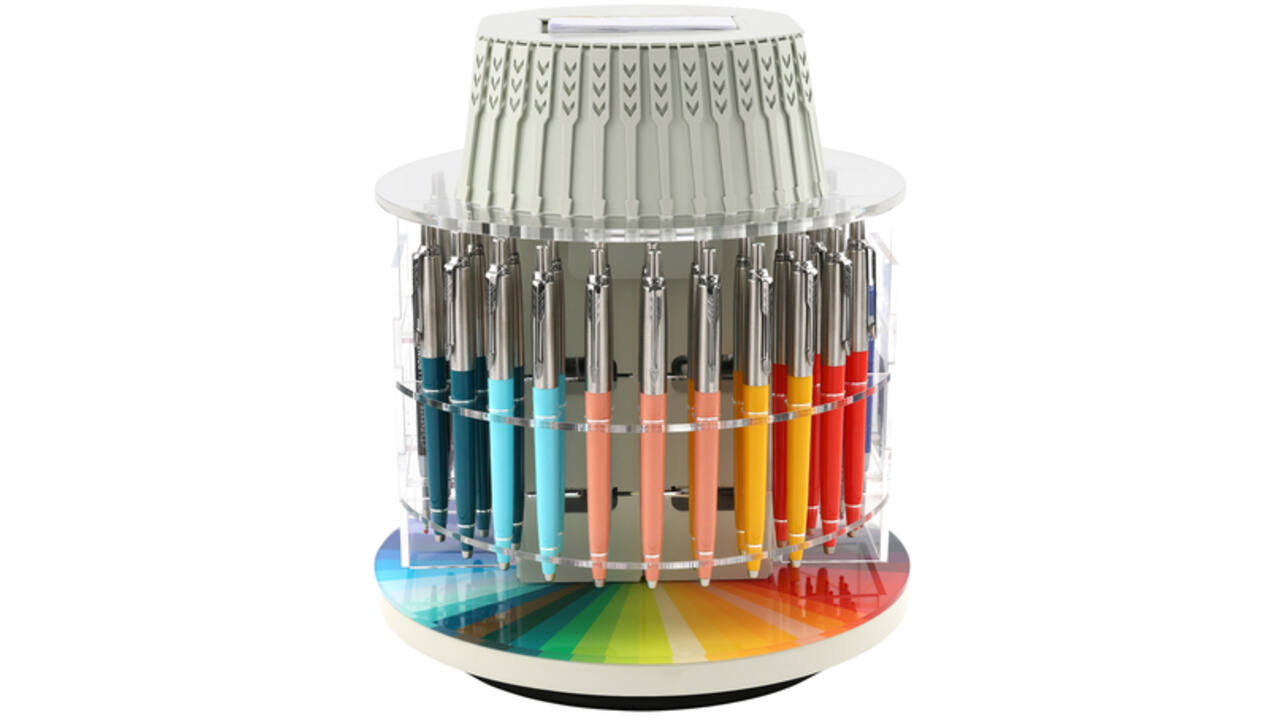 Display carrousel Parker Jotter leeg