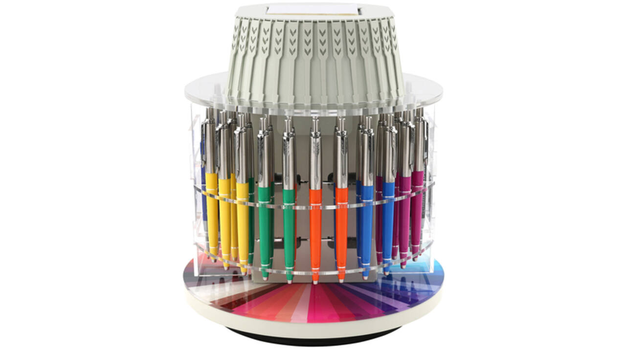 Display carrousel Parker Jotter leeg