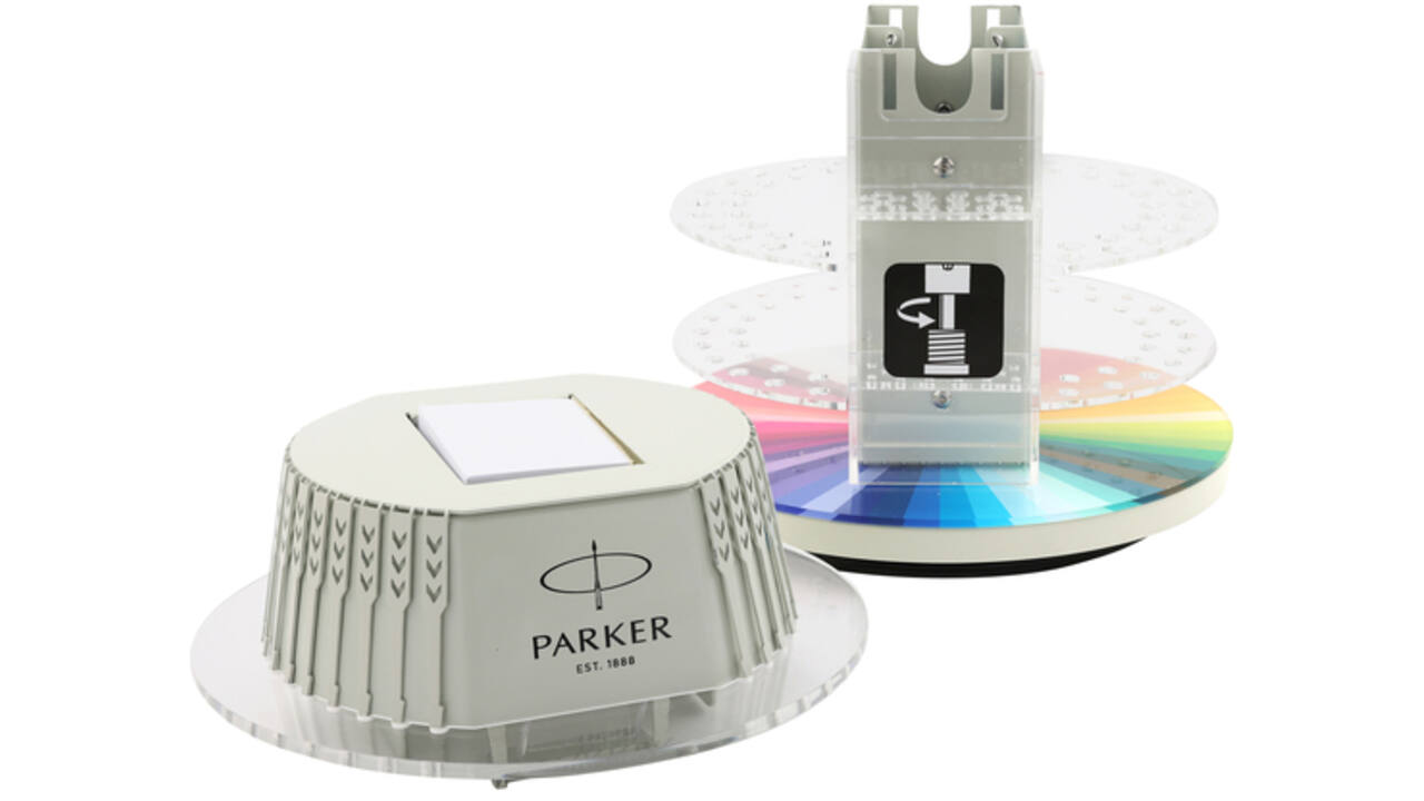 Display carrousel Parker Jotter leeg