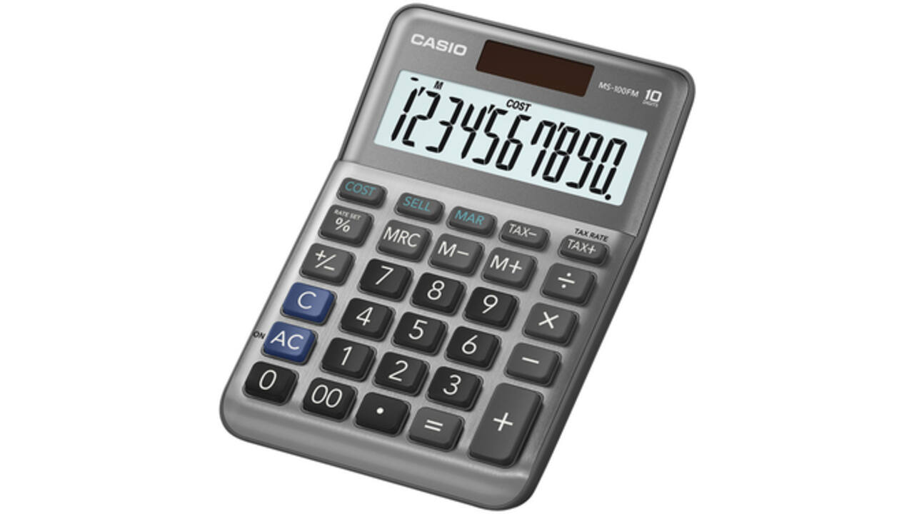 Rekenmachine Casio MS-100FM
