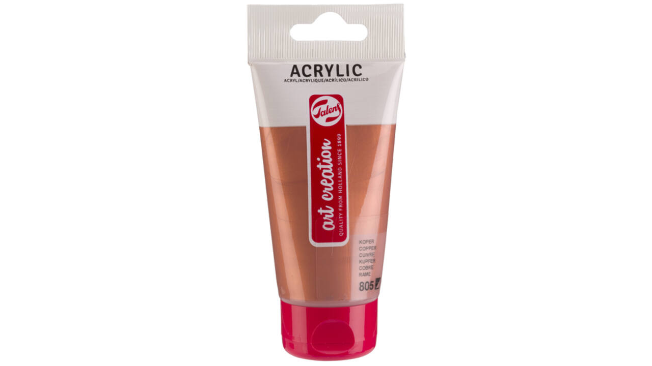 Acrylverf Talens Art Creation 805 koper tube à 75ml