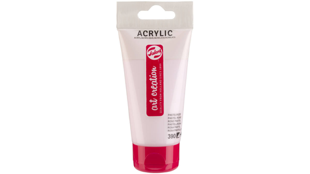Acrylverf Talens Art Creation 390 pastelroze tube à 75ml