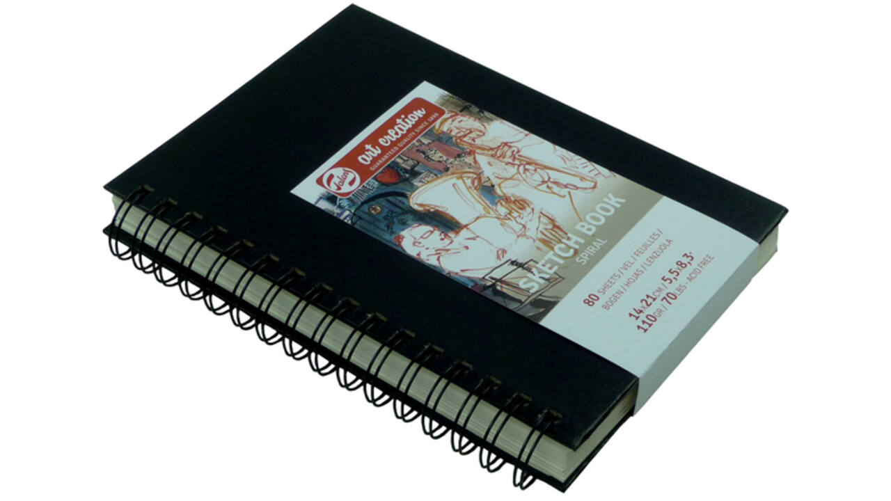 Schetsboek Talens Art Creation Spiraal 14x21cm 110gr 80vel