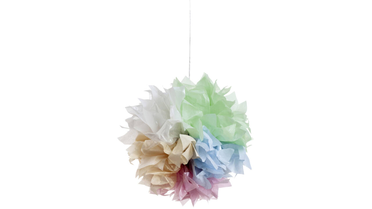 Zijdevloeipapier Folia 50x70cm 20gr iriserend assorti 5 vel