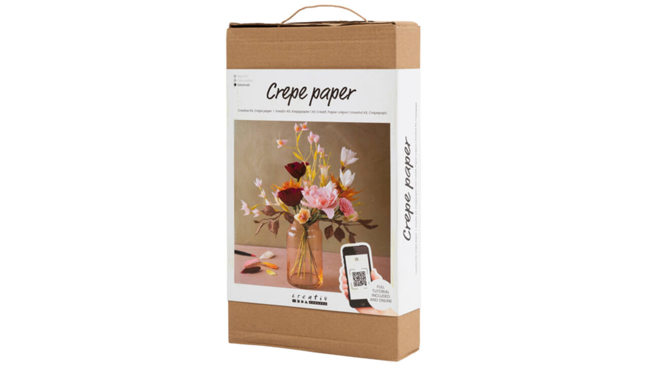 Crêpepapier Creativ Company DIY bouket