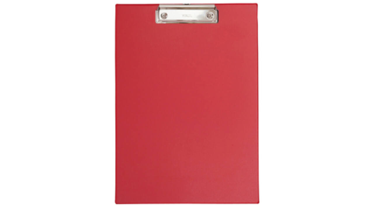 Klembord MAULpoly A4 staand PP-folie rood