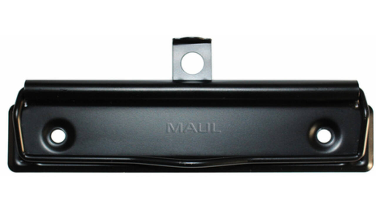 Papierklem MAUL Beugelklem staal 120mm zwart