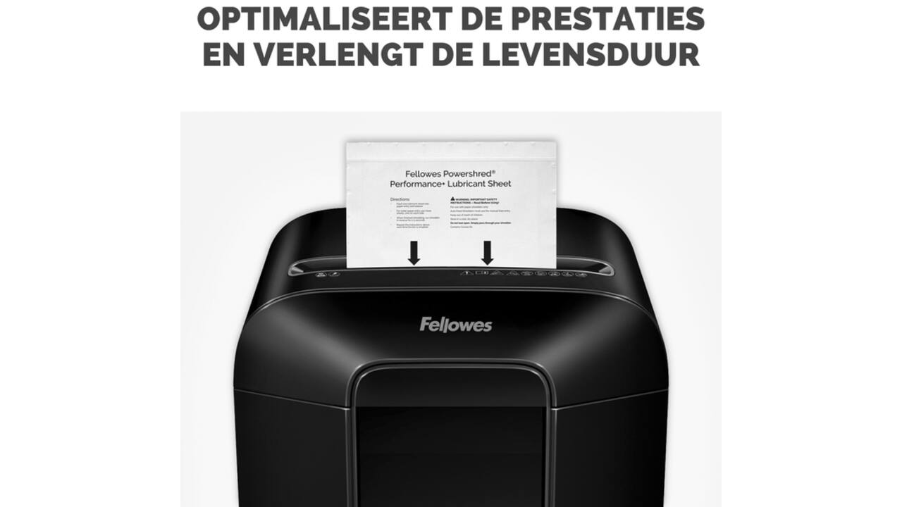 Olievellen voor papiervernietiger Fellowes Powershred Performance+