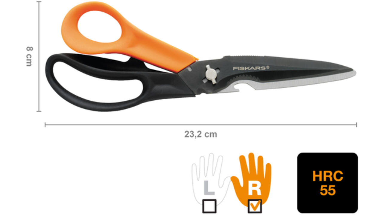 Schaar Fiskars 230mm Cuts and More Multi-tool