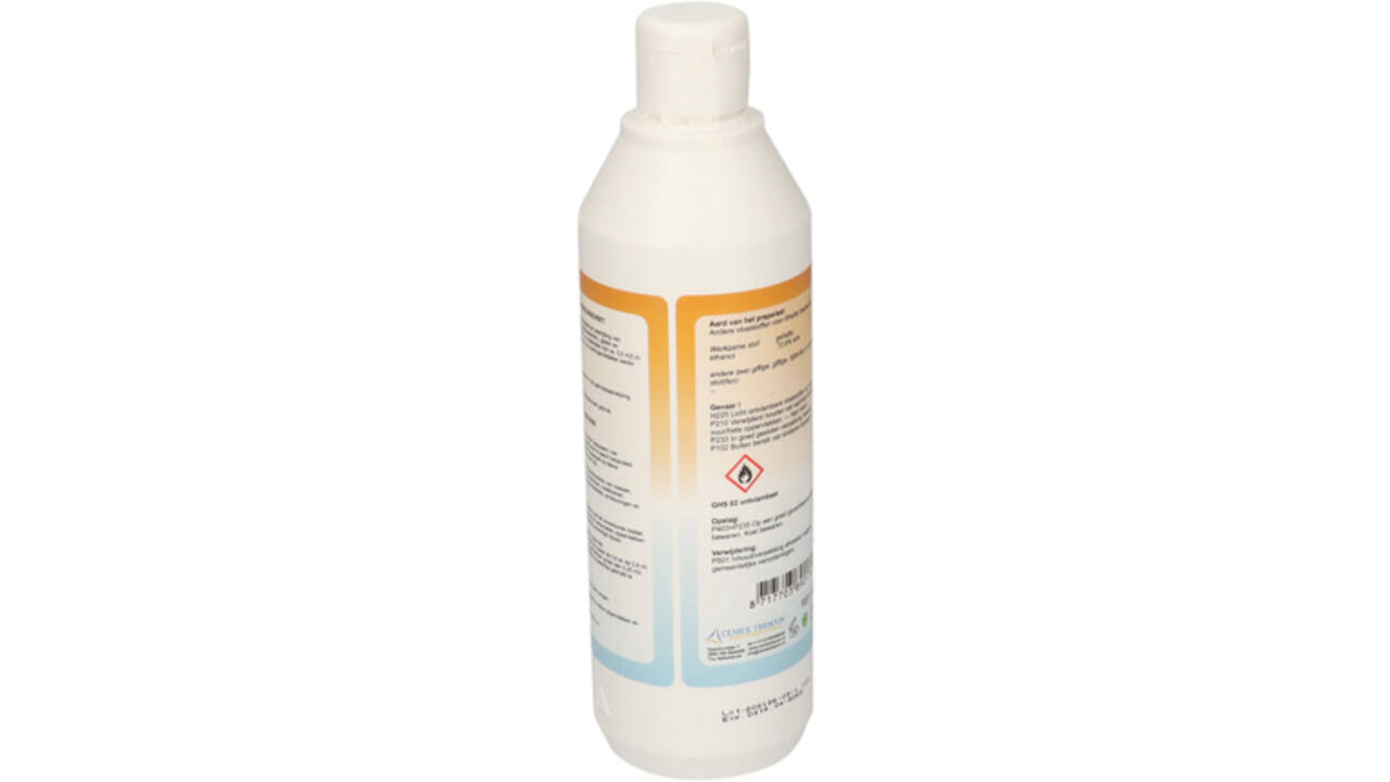 Desinfectie CMT Spray-Away alcohol 500ml exclusief verstuiver