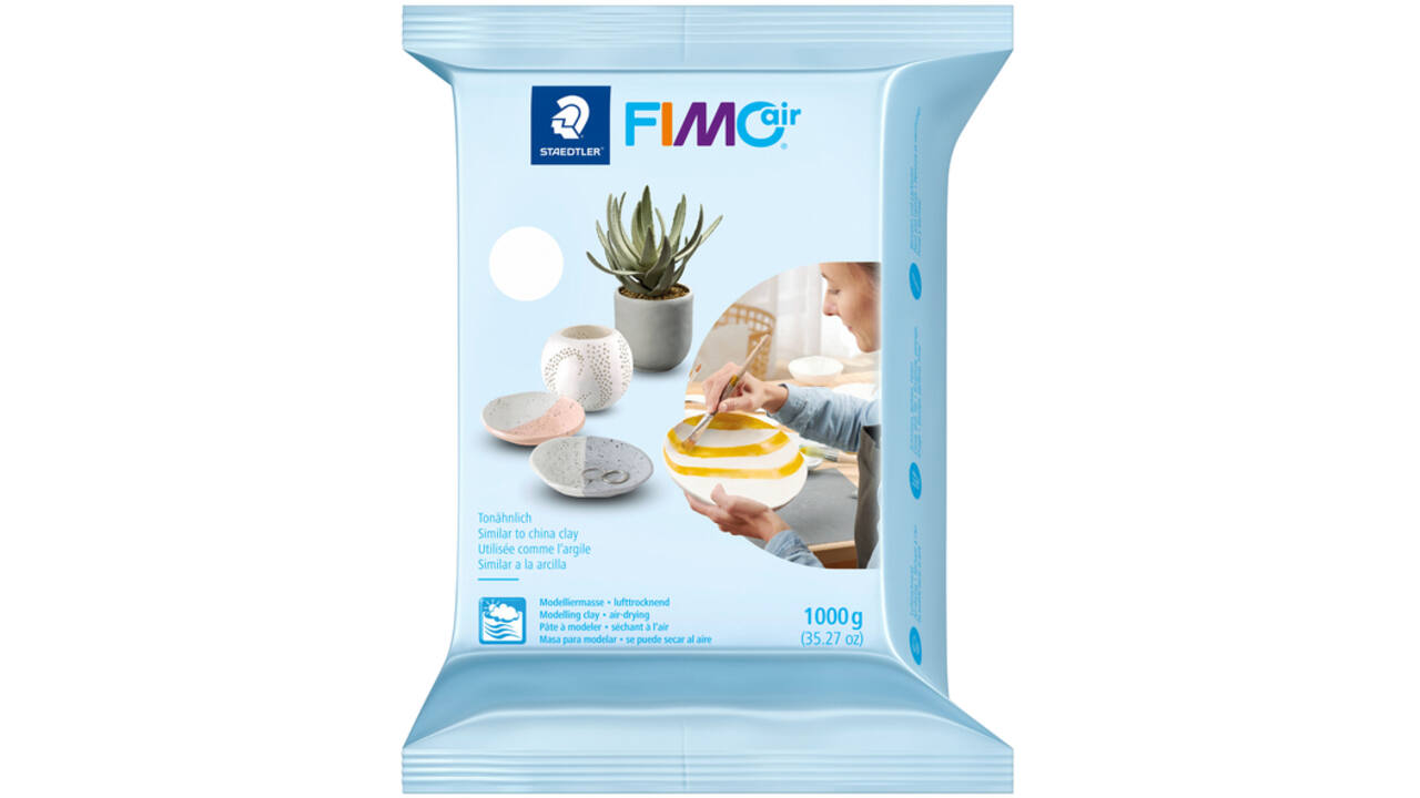 Boetseerklei Fimo Air 1000gram wit