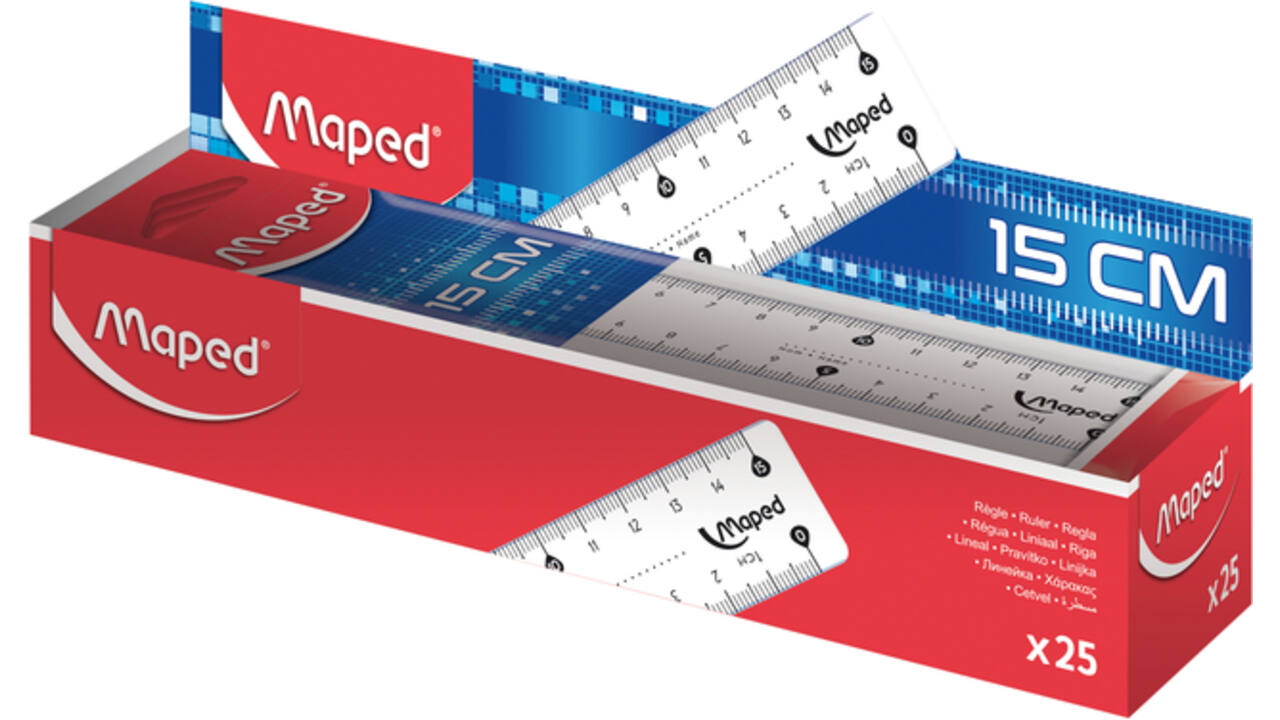 Liniaal Maped Classic 15cm