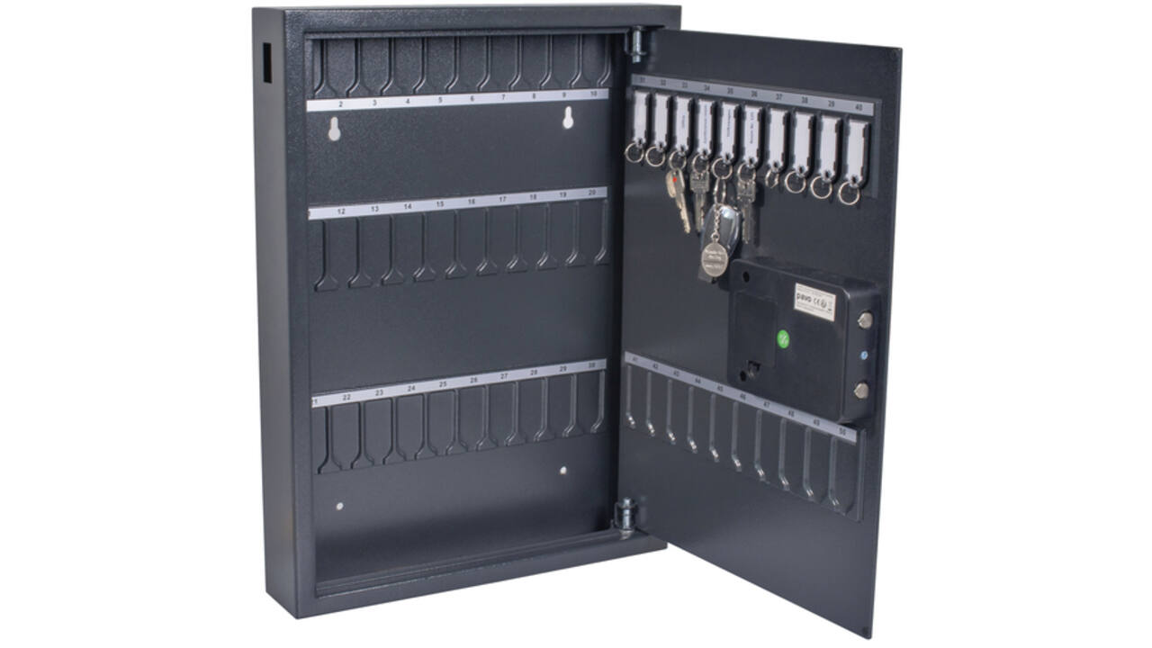 Sleutelkast Pavo high security magnetisch 50 haken 575x450x77mm