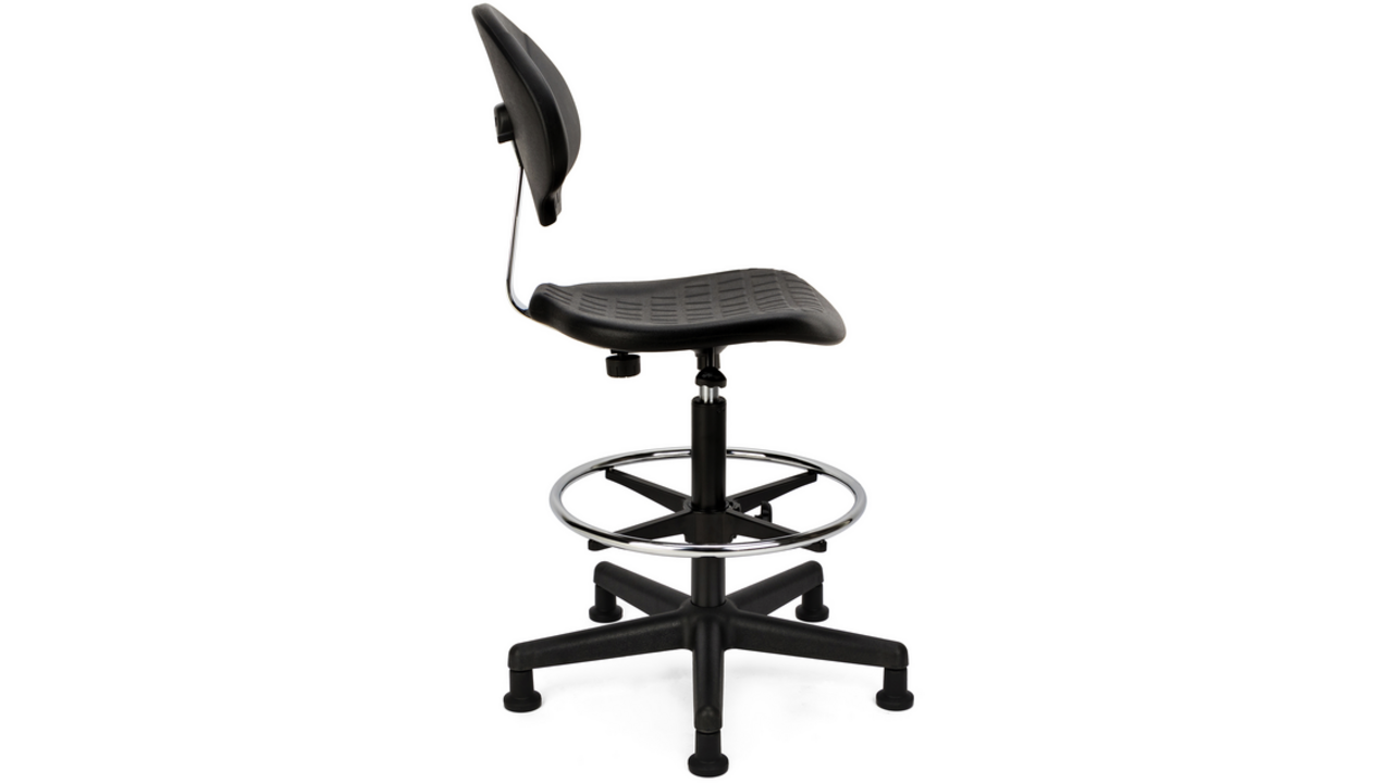 Werkstoel Euroseats Tarente Large zwart