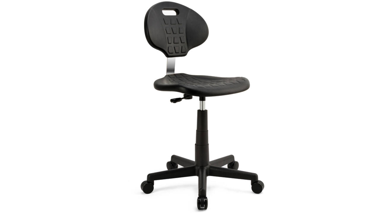 Werkstoel Euroseats Tarente Medium zwart