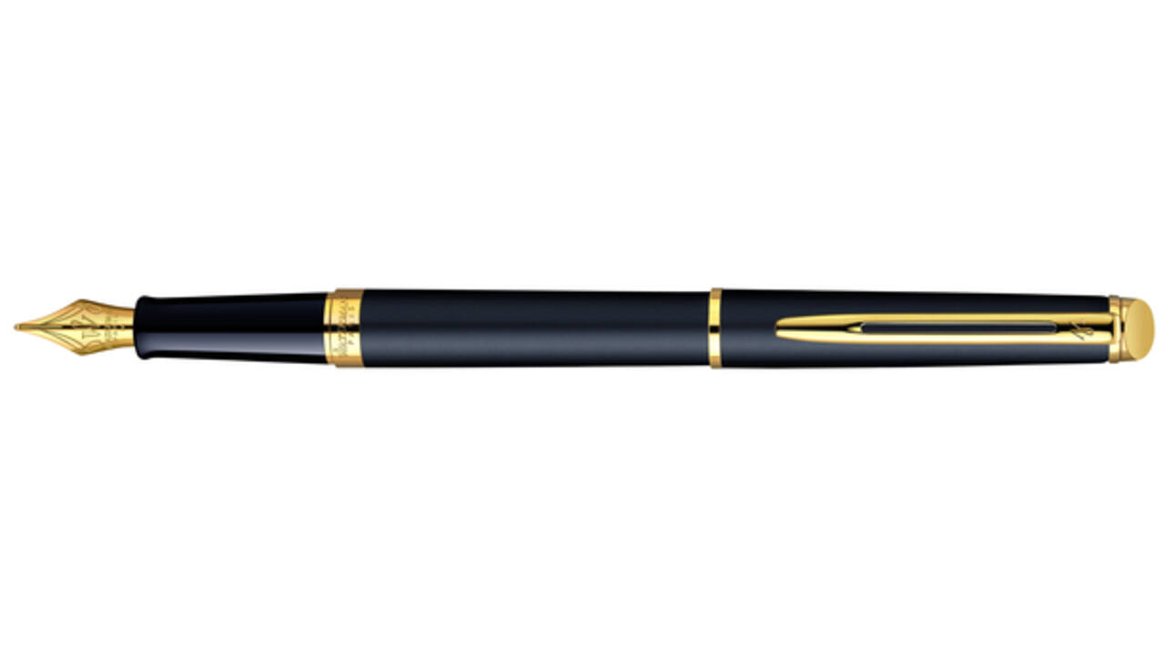 Vulpen Waterman Hémisphère matt black GT medium