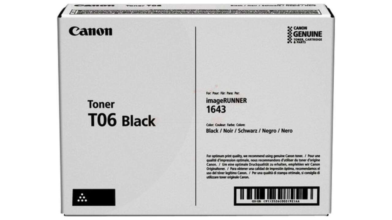 Tonercartridge Canon T06 zwart