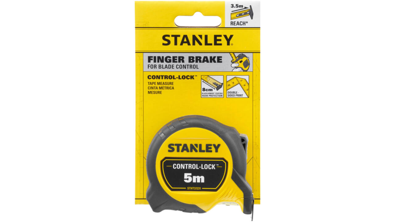 Rolmaat Stanley Control-Lock 5 meter 25mm